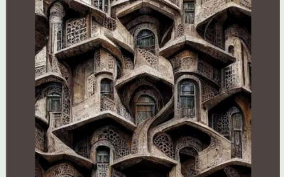 صورة العمارة في القاهرة القديمة "تصميم رقمي" وليس حقيقي